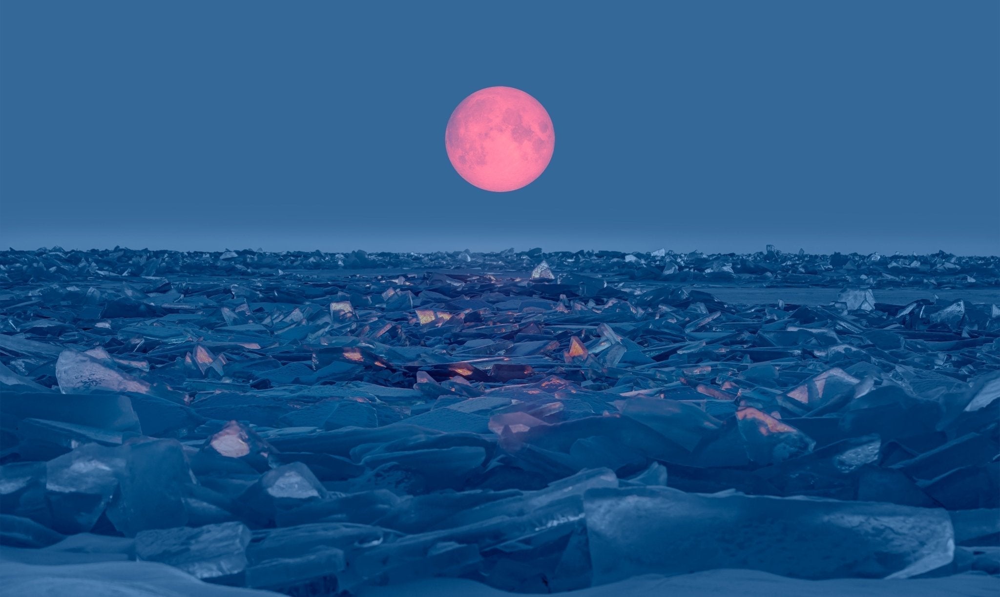 December Full Moon Reflection - SEATOPIA