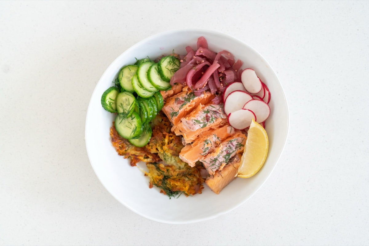 Scandinavian Crispy Salmon Rösti Bowl - SEATOPIA