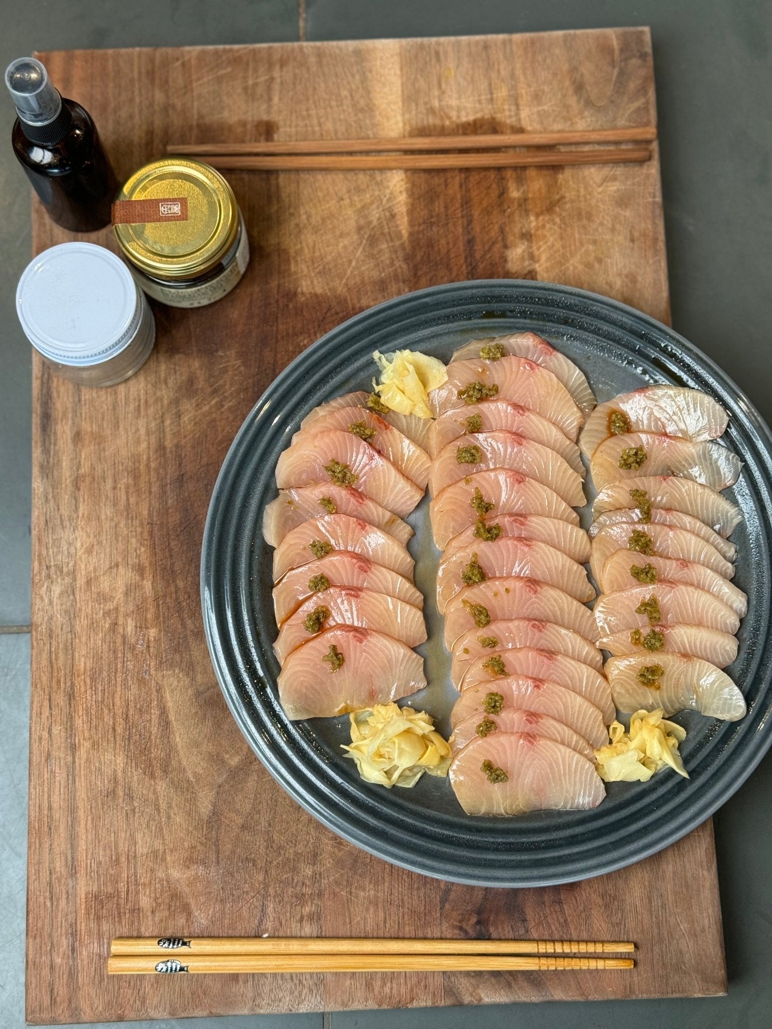 Seafood 101: How to Slice Sashimi | Yellowtail Sashimi - SEATOPIA