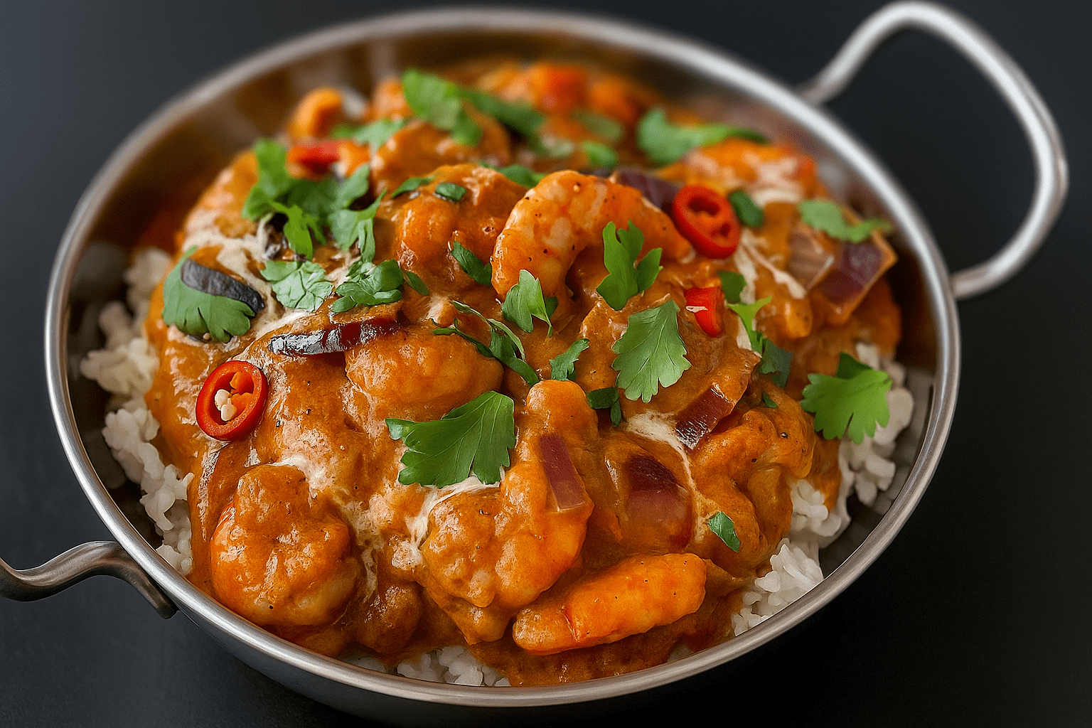 Tiger Shrimp and Aubergine Curry - SEATOPIA