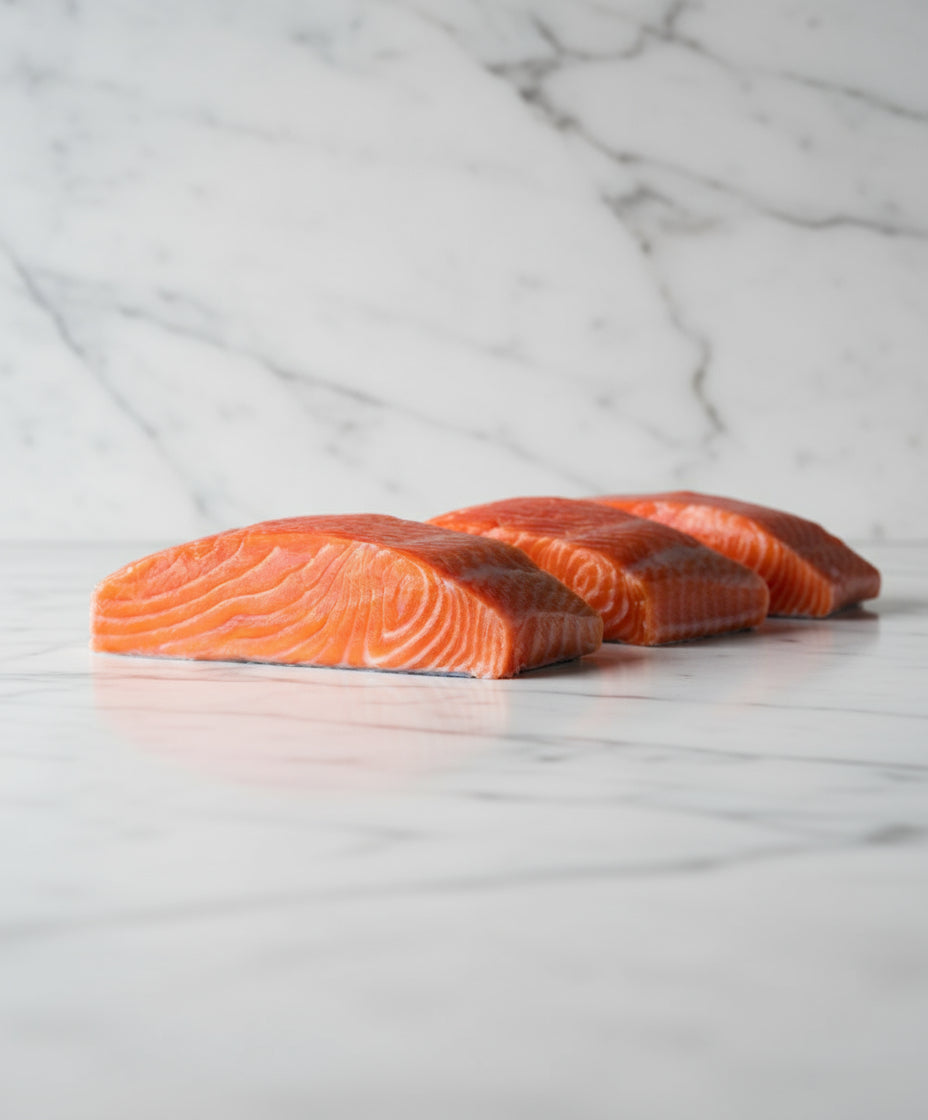sushi-grade king salmon zero microplastics detected in lab tests