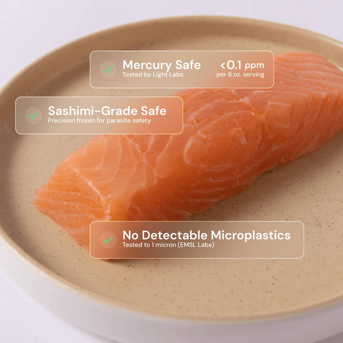 Atlantic Salmon | Skin-Off, Sushi-Grade Portions