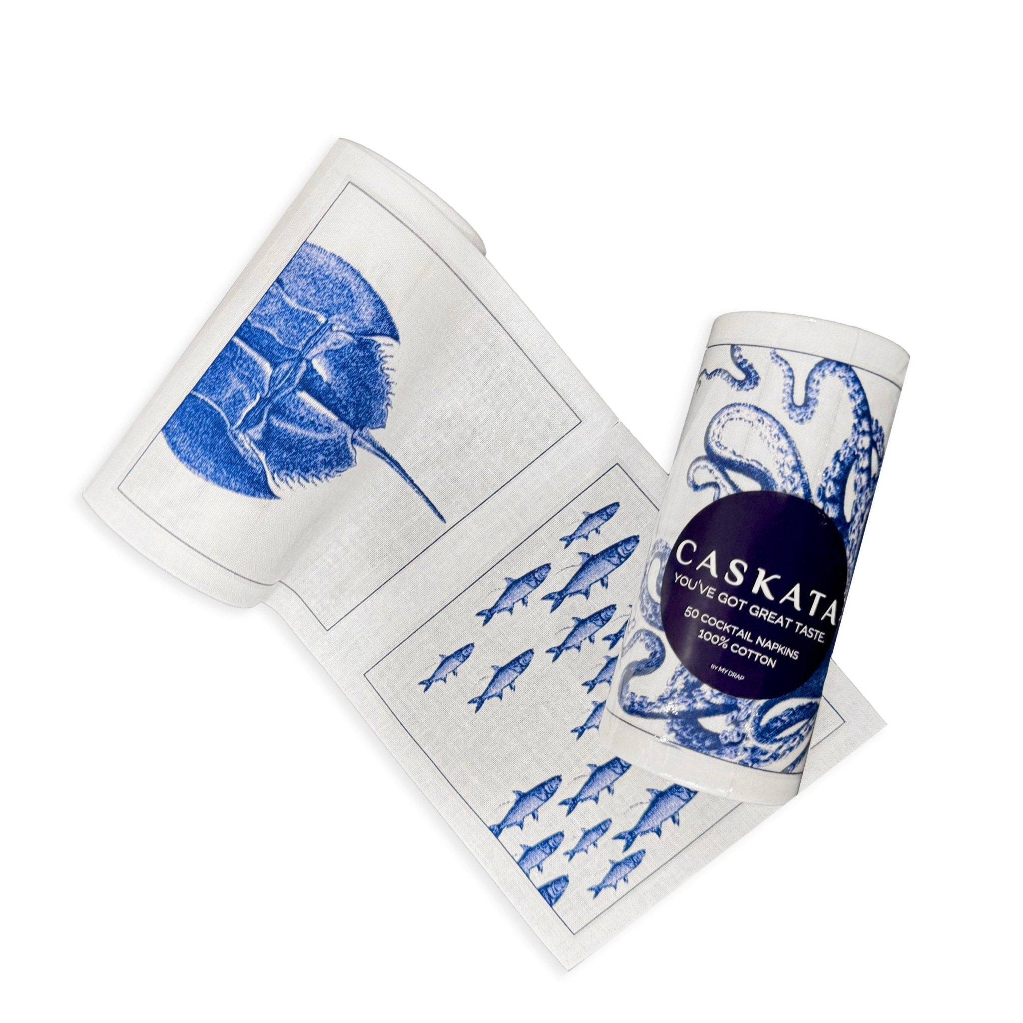 Coastal Cocktail Napkin Roll - SEATOPIA