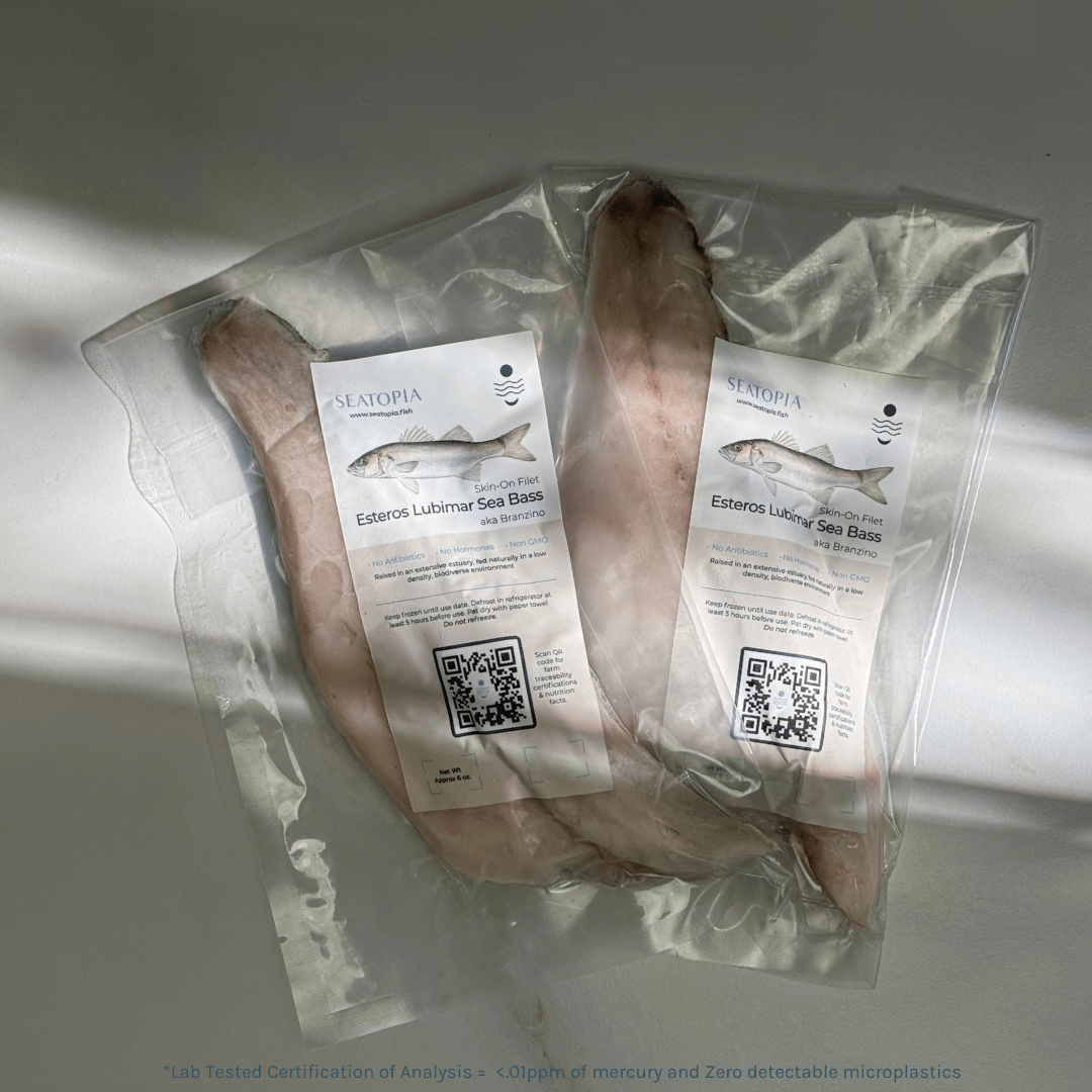 Esteros Lubimar, Branzino (6oz) - SEATOPIA