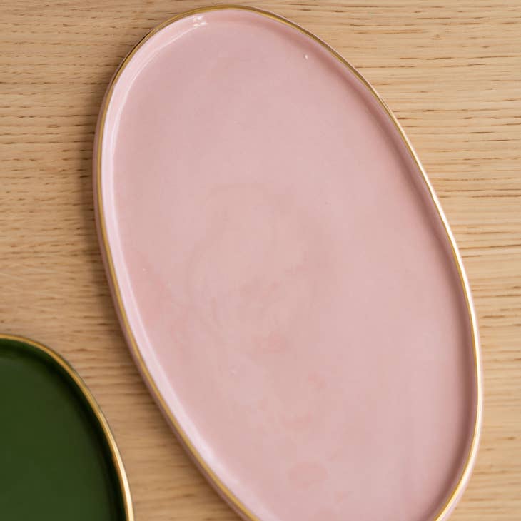 Handmade Ukrainian Porcelain Serving Platter - SEATOPIA