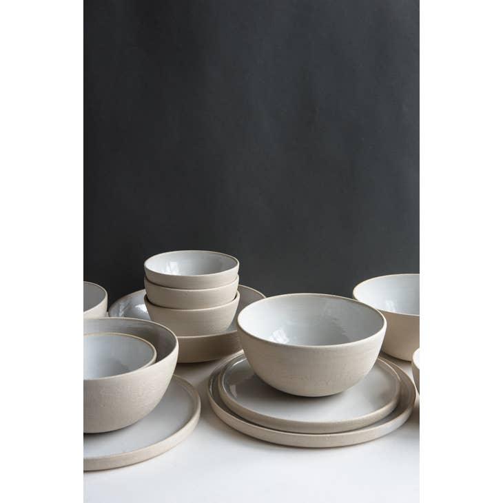 Handmade Ukrainian Stoneware Dinner Plates - SEATOPIA