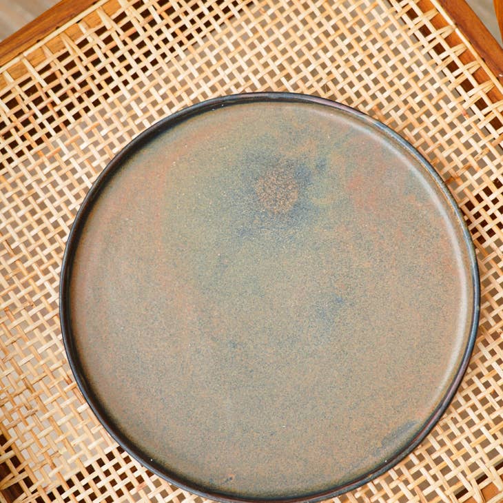 Handmade Ukrainian Stoneware Dinner Plates - SEATOPIA