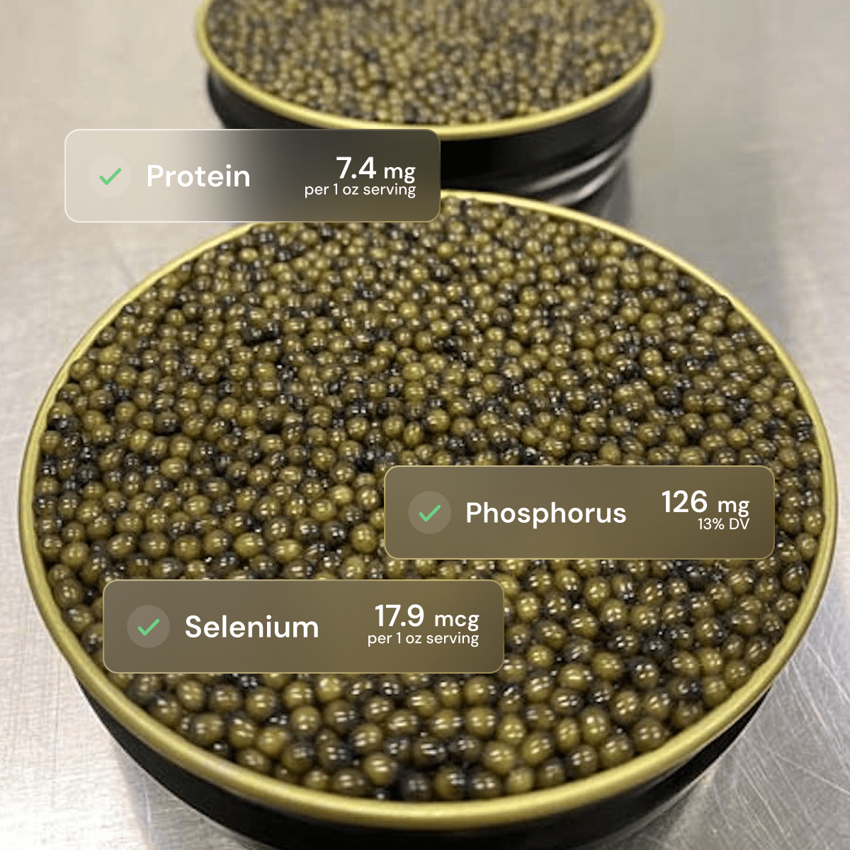Marshallberg, Classic Osetra Caviar - SEATOPIA