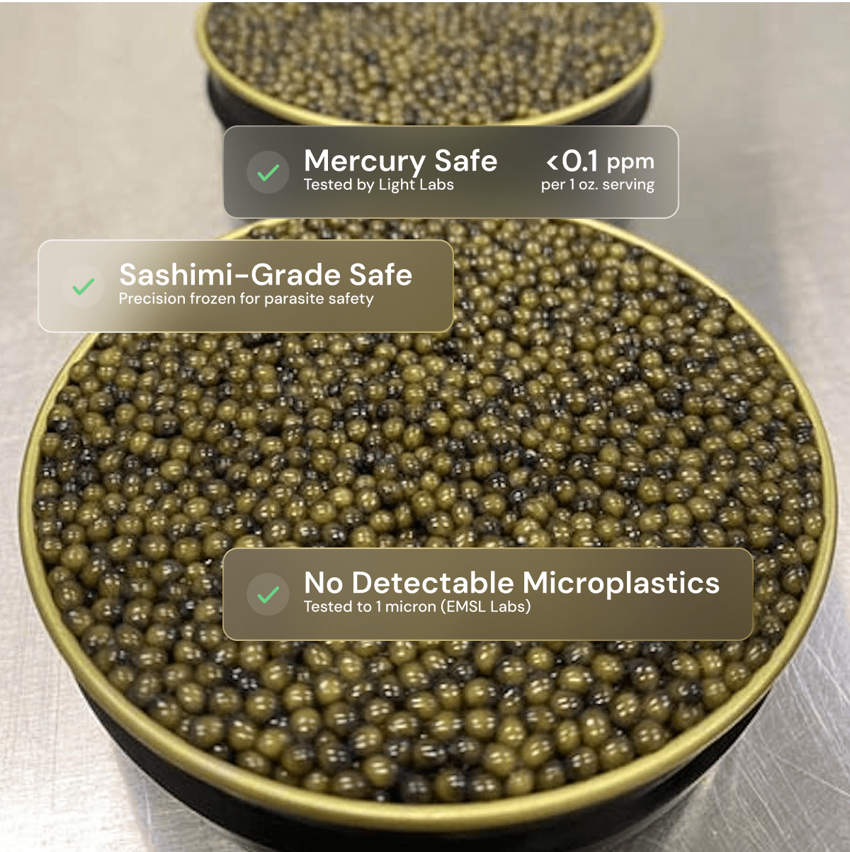 Marshallberg, Classic Osetra Caviar - SEATOPIA
