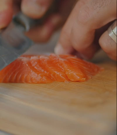 Load video: certified clean sushi grade seafood