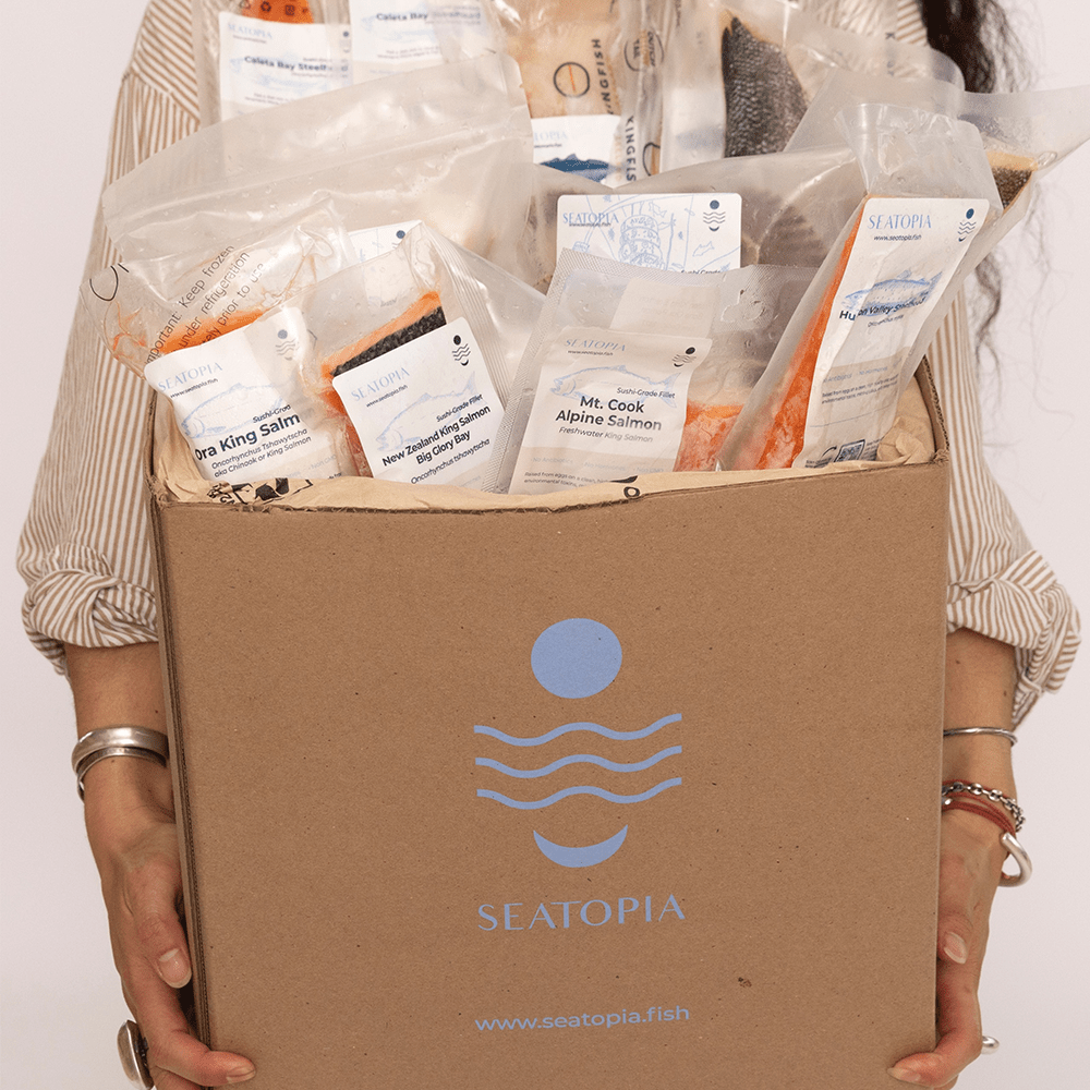 The Ultimate Salmon Lovers Box – 12 - Piece Sampler + FREE Salmon - SEATOPIA