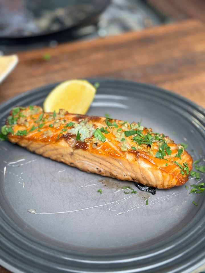 Seafood 101:  How to Bake Salmon | Honey Garlic Baked Salmon Recipe - SEATOPIA