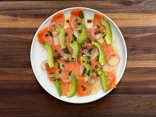 King Salmon Crudo di Pesce Recipe