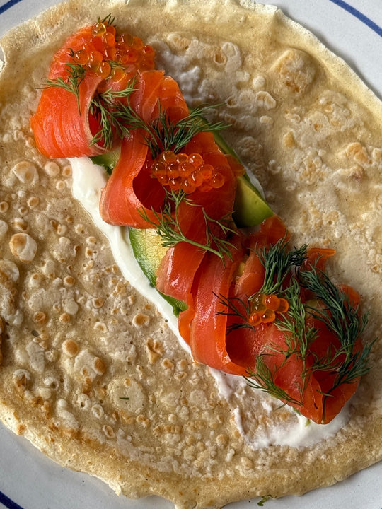 Braided Steelhead Lox Crêpe Recipe: A Healthy & Sustainable Holiday Tradition - SEATOPIA