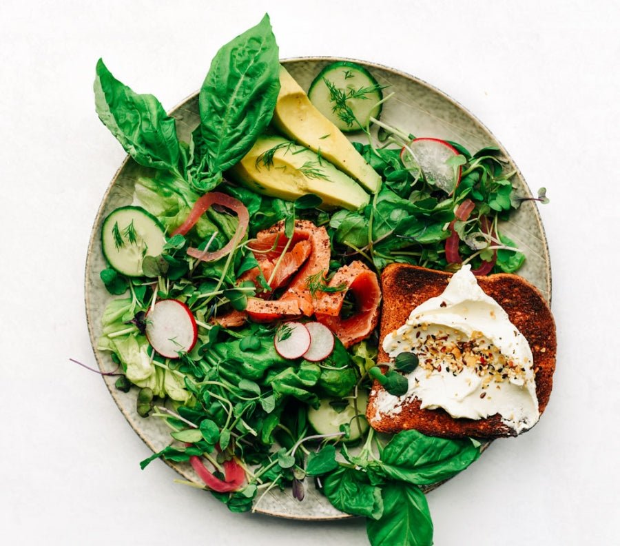 Image of Lox Salad with Everything Bagel Blend