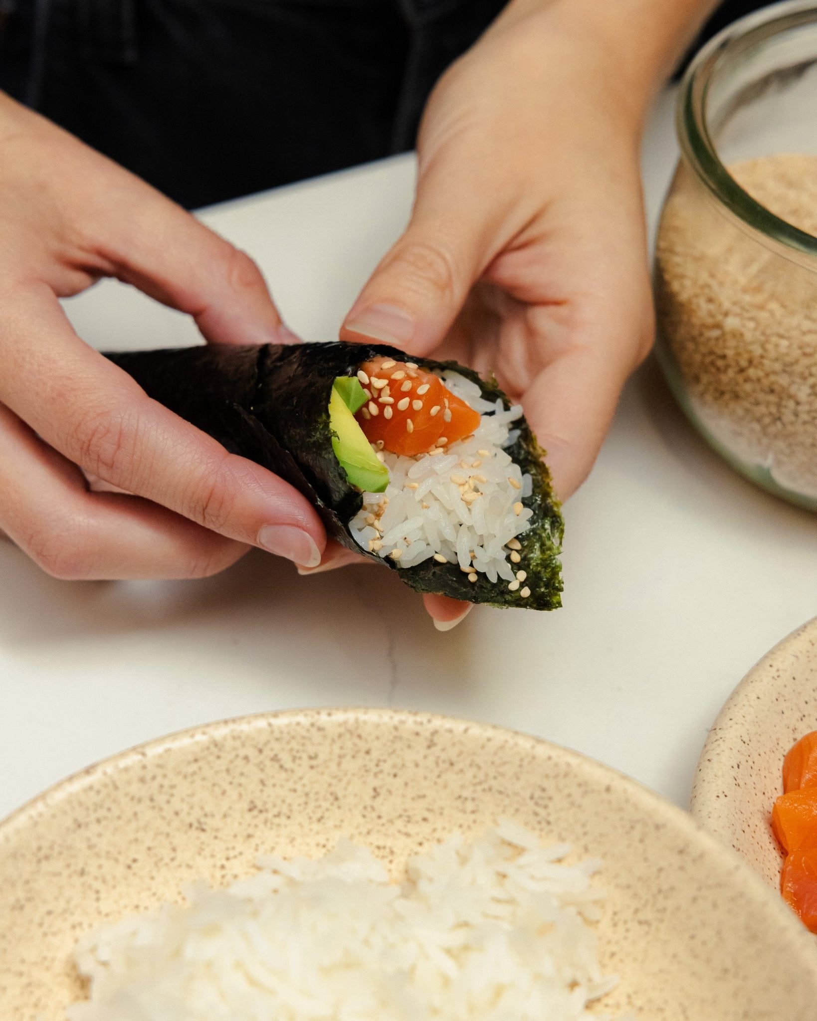 Sushi Hand Rolls Made Easy - SEATOPIA
