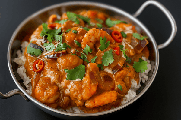Tiger Shrimp and Aubergine Curry - SEATOPIA