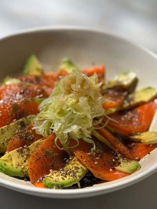 Yuzu-Cabbage-Steelhead-chirashi-Bowl - SEATOPIA