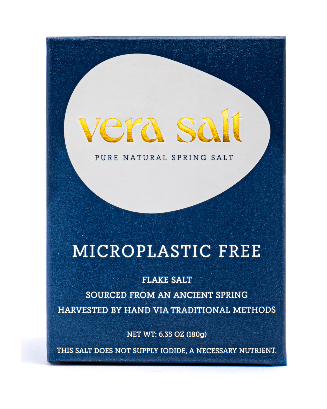 Flake Spring Salt (180g) - Microplastic Free