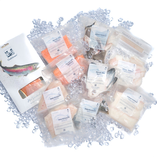 18 serving sustainable seafood variety box