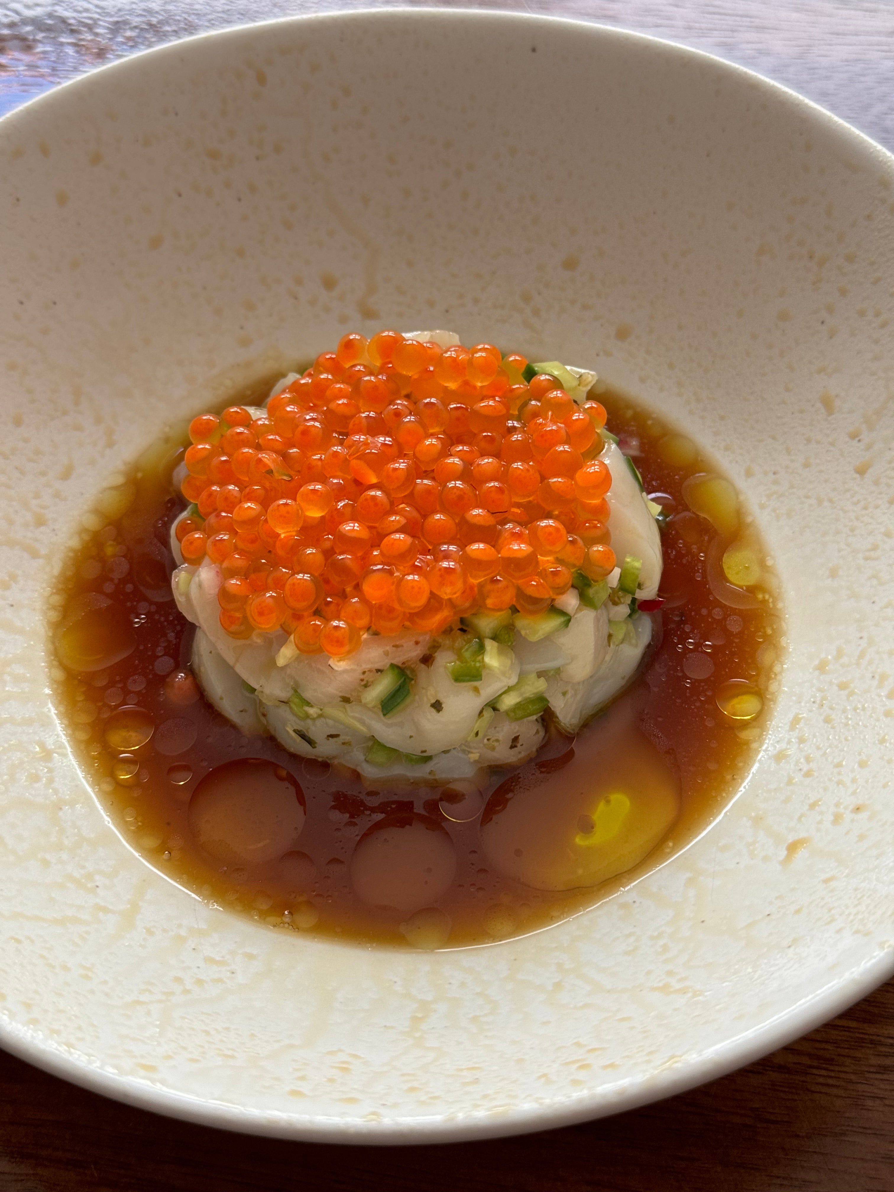 Seatopia Yellowtail & Scallop Tartare: A Fresh Twist on Classic Crudo