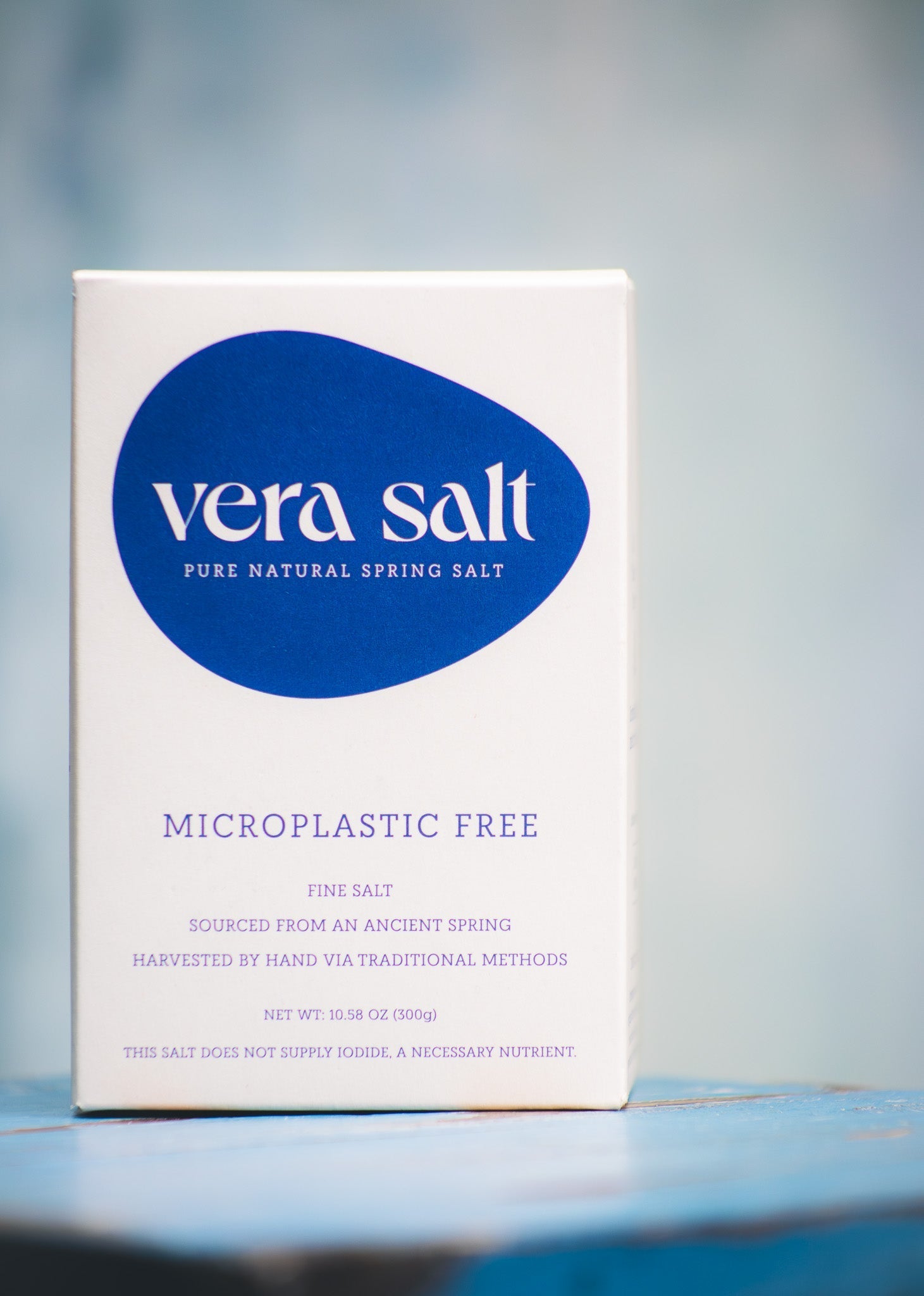 Fine Pure Natural Spring Salt (300g) - Microplastic Free - SEATOPIA