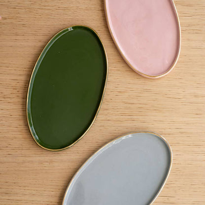 Handmade Ukrainian Porcelain Serving Platter - SEATOPIA
