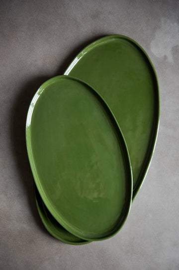 Handmade Ukrainian Porcelain Serving Platter - SEATOPIA