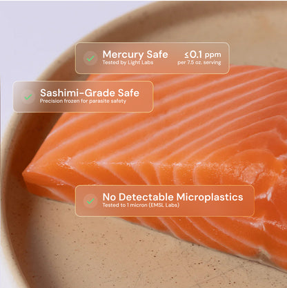 King Salmon | Sushi-Grade, Skin-On