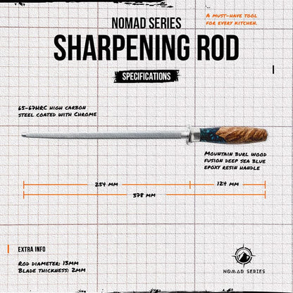 Nomad Series 10" Honing Steel - SEATOPIA