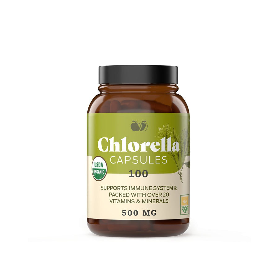 Organic Chlorella Capsules - SEATOPIA