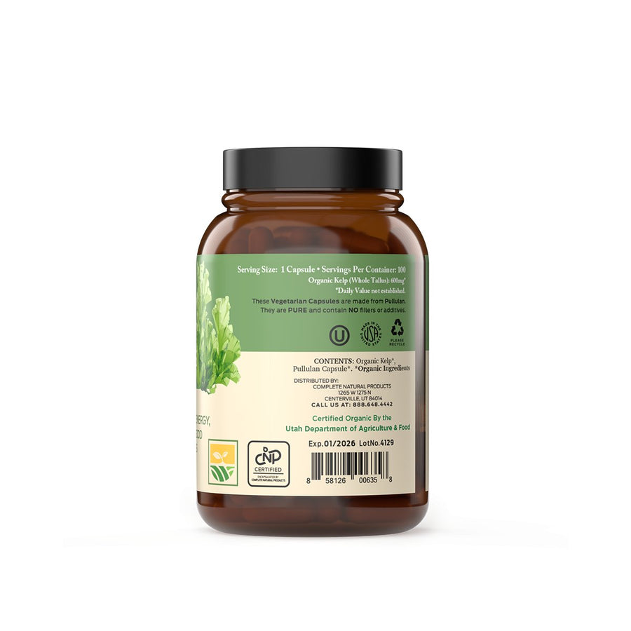 Organic Kelp Capsules - SEATOPIA