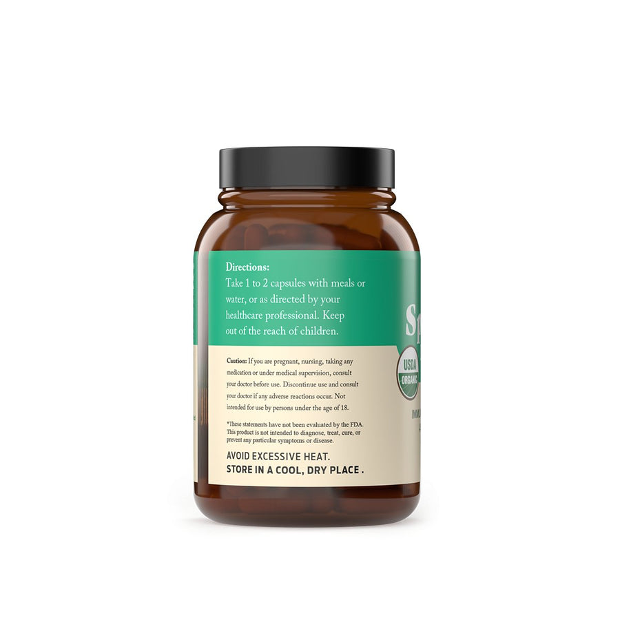 Organic Spirulina Capsules - SEATOPIA