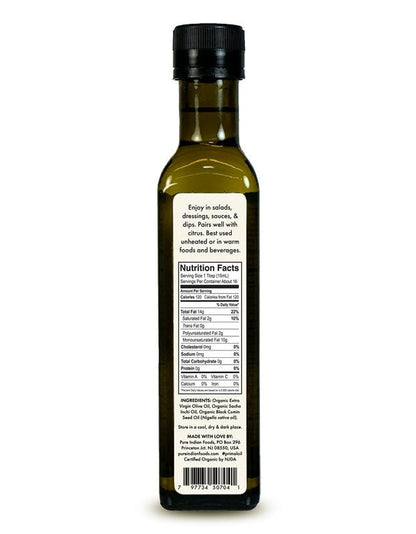 PRIMALOIL Triple Omega Blend 3-6-9, Extra Virgin & Certified Organic - SEATOPIA