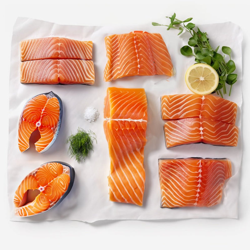 12 Servings: Salmon Lovers Box – SEATOPIA