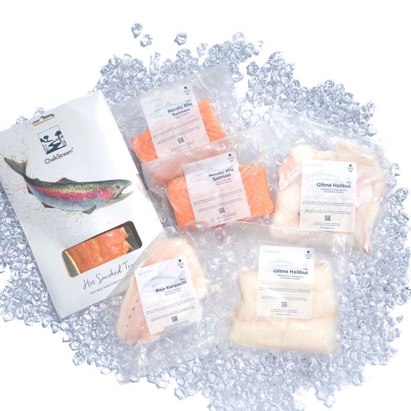 Seatopia Variety Box: 12 Servings Sustainable Seafood