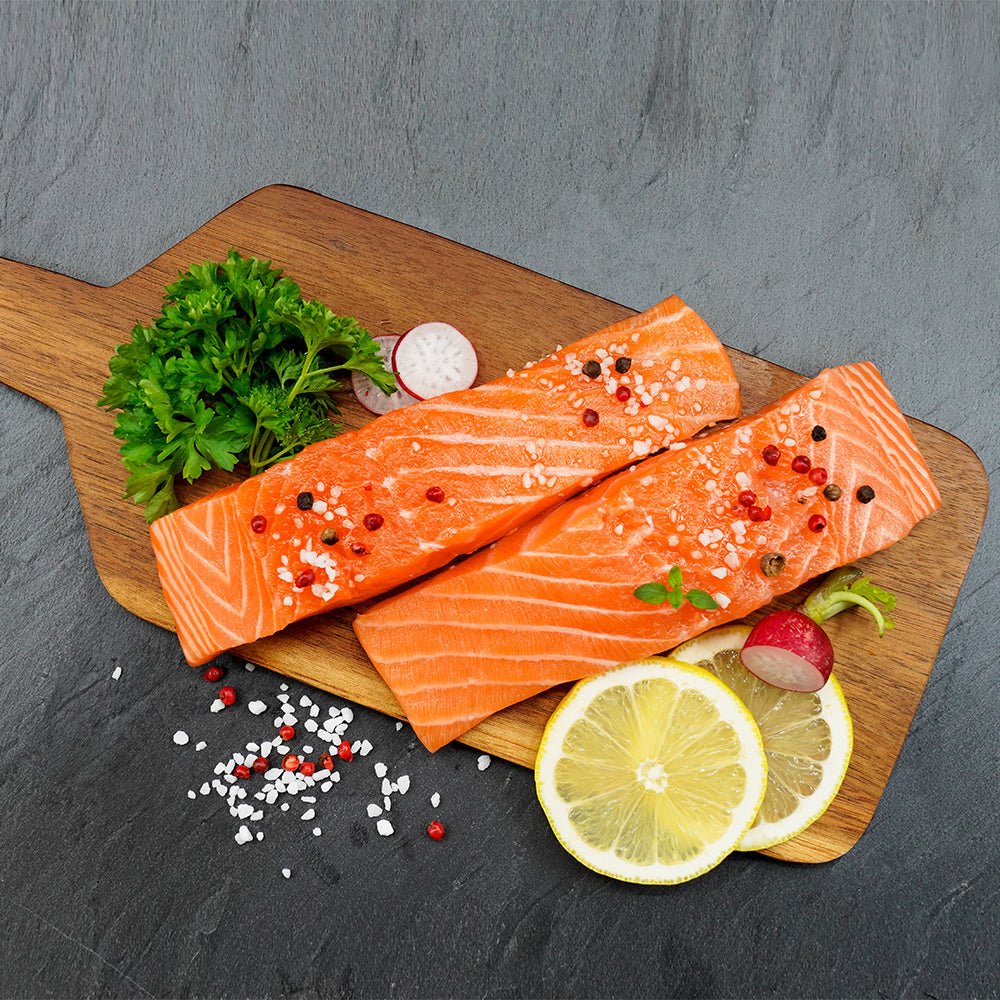 Bakkafrost Faroe Islands Salmon (8 oz skin-off portions) - SEATOPIA