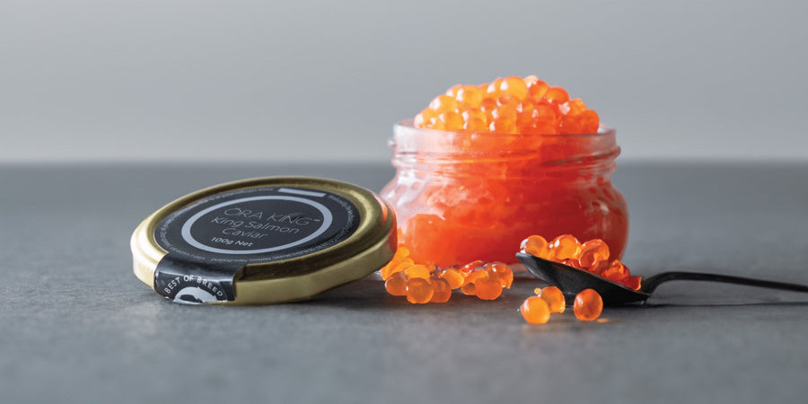 Ora King Salmon Caviar (100g Jar) - SEATOPIA